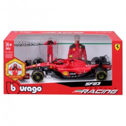 Автомодель з фігуркою - Ferrari SF-23 (1:24) фото-2