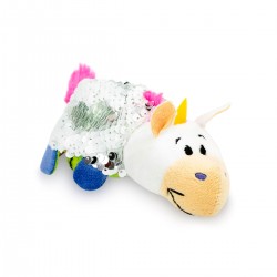 М'Яка Іграшка З Паєтками 2 В 1 - ZooPrяtki - Єдиноріг-Дракон (12 Cm) фото-2