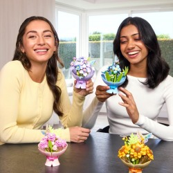 Конструктор в капсуле Max серии Bouquets S1 – Букет подсолнечников (свет) фото-5
