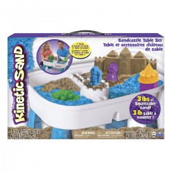 Набір піску для дитячої творчості - KINETIC SAND TABLE з двома видами піску фото-2
