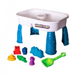 Набір піску для дитячої творчості - KINETIC SAND TABLE з двома видами піску фото-1