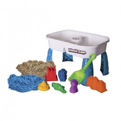 Набір піску для дитячої творчості - KINETIC SAND TABLE з двома видами піску фото-5