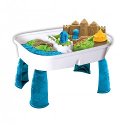 Набір піску для дитячої творчості - KINETIC SAND TABLE з двома видами піску фото-3