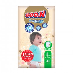 Трусики-підгузки Goo.N Premium Soft (L, 9-14 кг, 44 шт) фото-1