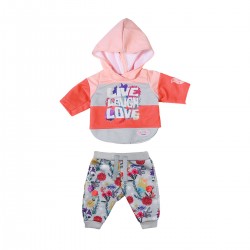 Набор одежды для куклы BABY born - Трендовый спортивный костюм (розовый) фото-3