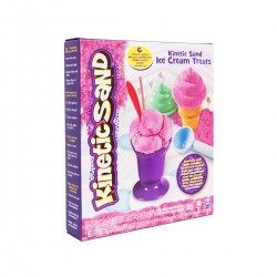 Набор Песка Для Детского Творчества - Kinetic Sand Ice Cream (Розовый) фото-1