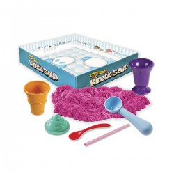 Набор Песка Для Детского Творчества - Kinetic Sand Ice Cream (Розовый) фото-4