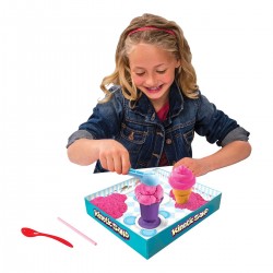 Набор Песка Для Детского Творчества - Kinetic Sand Ice Cream (Розовый) фото-2