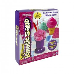 Набор Песка Для Детского Творчества - Kinetic Sand Ice Cream (Розовый) фото-6