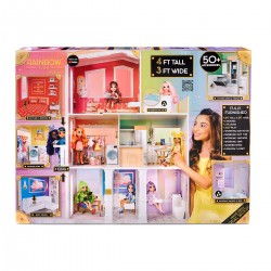 Игровой набор дом для кукол Rainbow High - Модний кампус фото-15