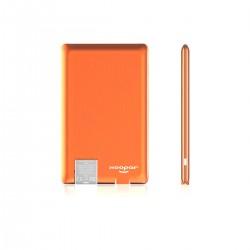 Портативная Батарея Xoopar - Power Card (Оранжевая, 1300 Ма*Ч) фото-3