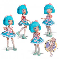 Лялька 4SF Manga Dolls серії Hello Kitty – Красуня Пінк фото-7