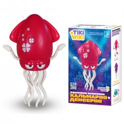 Інтерактивна іграшка Tiki Wiki – Кальмаріні денсеріні (світло, українською, рубіновий)