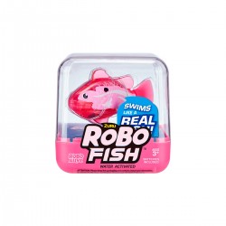 Интерактивная игрушка Robo Alive - Роборыбка (розовая) фото-1