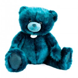 Мягкая игрушка Doudou – Медвежонок темно-бирюзовий (60 cm) фото-1