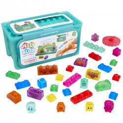 Сенсорный конструктор Jelly Blox - В кейсе 2 в 1: игровая площадка фото-3