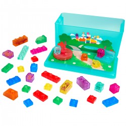 Сенсорный конструктор Jelly Blox - В кейсе 2 в 1: игровая площадка фото-4