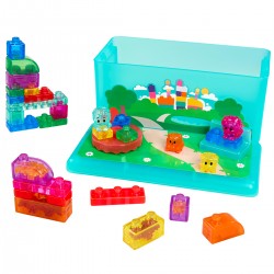 Сенсорный конструктор Jelly Blox - В кейсе 2 в 1: игровая площадка фото-5