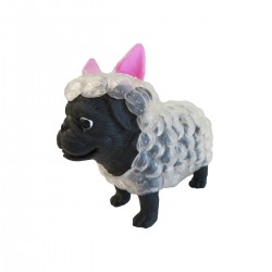 Стретч-игрушка в виде животного Dress your puppy S1 – Щенок в блестящем костюмчике фото-7
