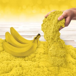 Пісок для дитячої творчості з ароматом - Kinetic Sand Банановий десерт фото-4