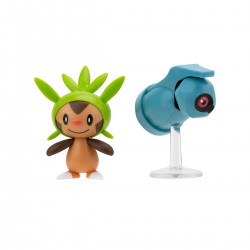 Набор игровых фигурок Pokemon W16 - Чеспин и Белдум фото-2