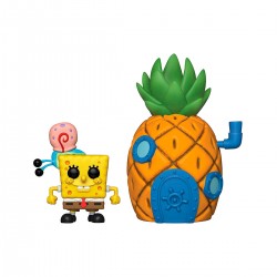 Набір Ігрових Фігурок Funko Pop! Серії Губка Боб - Губка Боб З Будинком-Ананасом фото-1