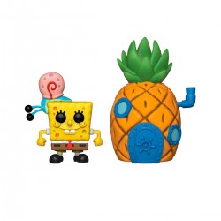 Набір Ігрових Фігурок Funko Pop! Серії Губка Боб - Губка Боб З Будинком-Ананасом фото-4