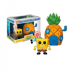 Набір Ігрових Фігурок Funko Pop! Серії Губка Боб - Губка Боб З Будинком-Ананасом фото-2