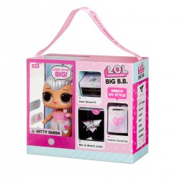 Набор с мега-куклой L.O.L. Surprise! серии Big B.B.Doll – Королева Китти фото-2