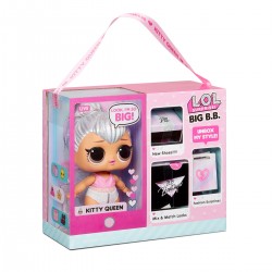 Набор с мега-куклой L.O.L. Surprise! серии Big B.B.Doll – Королева Китти фото-14