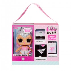 Набор с мега-куклой L.O.L. Surprise! серии Big B.B.Doll – Королева Китти фото-6