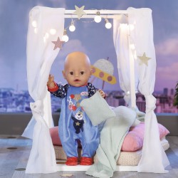 Одяг для ляльки BABY born - Святковий комбінезон (синій) фото-4