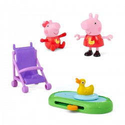 Игровой набор Peppa Figurines серии Моменты с Пеппой – Сестрички на прогулке фото-2