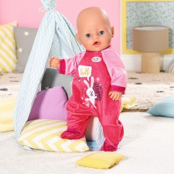Одежда для куклы Baby Born - Розовый комбинезон фото-4