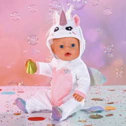 Одежда для куклы Baby Born - Комбинезончик Единорога фото-4