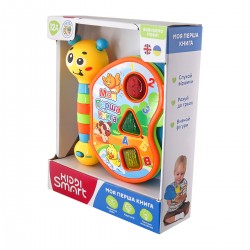 Двуязычная развивающая игрушка Kiddi Smart – Моя первая книга фото-4