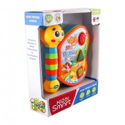 Двуязычная развивающая игрушка Kiddi Smart – Моя первая книга фото-6