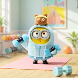 Коллекционная мягкая игрушка с кольцом POP TOP 52Toys серии Bob & Tim - Миньоны фото-7
