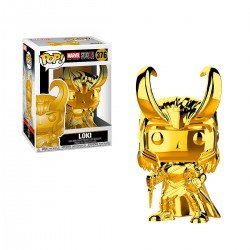Ігрова Фігурка Funko Pop! Серії Золотий Хром - Локі фото-2