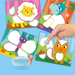 Набор для творчества серии Montessori – Сортируй цвета и материалы фото-4