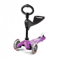 Самокат MICRO серії Mini 3in1 Deluxe – Фіолетовий фото-1
