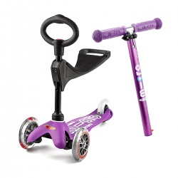 Самокат MICRO серії Mini 3in1 Deluxe – Фіолетовий фото-10
