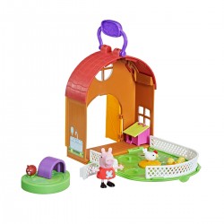 Игровой набор Peppa - Пеппа на ферме (ферма, фигурка, аксессуары) фото-1