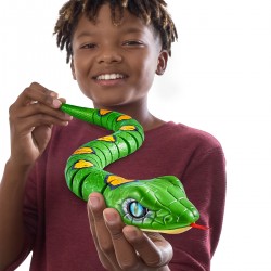 Интерактивная игрушка Robo Alive - Зеленая змея фото-3