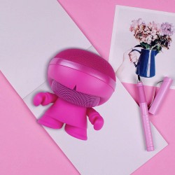 Акустика Xoopar - Xboy Glow (12Cm, Рожева, Bluetooth , Стерео, Mp3-Програвачем З Sd-Карт) фото-3