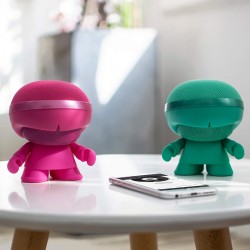 Акустика Xoopar - Xboy Glow (12Cm, Рожева, Bluetooth , Стерео, Mp3-Програвачем З Sd-Карт) фото-4