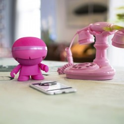 Акустика Xoopar - Xboy Glow (12Cm, Рожева, Bluetooth , Стерео, Mp3-Програвачем З Sd-Карт) фото-7