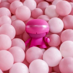 Акустика Xoopar - Xboy Glow (12Cm, Рожева, Bluetooth , Стерео, Mp3-Програвачем З Sd-Карт) фото-6