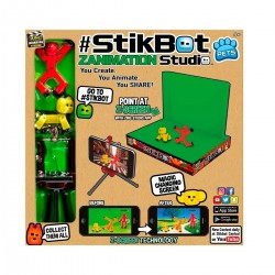 Игровой Набор Для Анимационного Творчества Stikbot S2 Pets – Студия Z-Screen фото-1