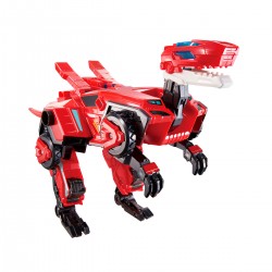 Ігровий набір з роботом-трансформером Dinoster – Раптор Трон фото-7